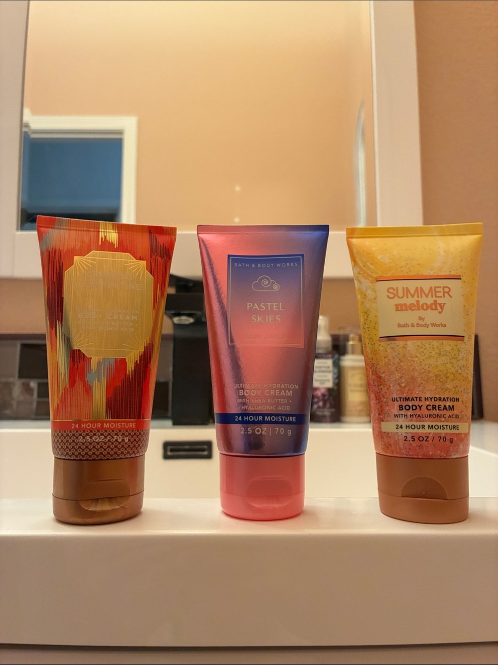 Bath & Body Works Travel Size Body Creams - 3!!!